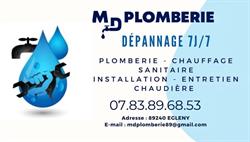 Md Plomberie, Égleny - Horaires d'ouverture