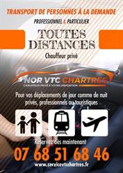 Nor VTC à Chartres - Chauffeur VTC aéroport Orly & CDG, Luisant - Horaires d'ouverture