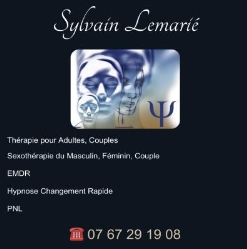 Sylvain Lemarié Sexothérapie Thérapie EMDR Hypnose NICE, Nice - Horaires d'ouverture