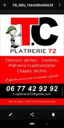 Eurl Tc Platrerie 72, Saint-Vincent-du-Lorouër - Horaires d'ouverture