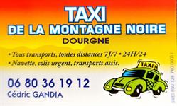Taxi de la Montagne Noire, Navès - Horaires d'ouverture