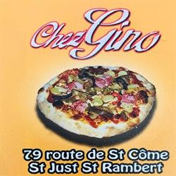 Chez Gino, Saint-Just-Saint-Rambert - Horaires d'ouverture