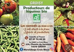 GAEC La Croix Bleue, Groisy - Horaires d'ouverture
