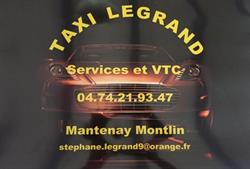 Taxi Legrand - Services et VTC, Mantenay-Montlin - Horaires d'ouverture