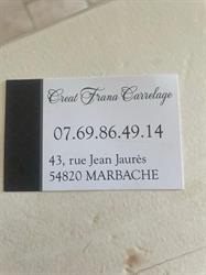 Creat Frana Carrelage, Marbache - Horaires d'ouverture