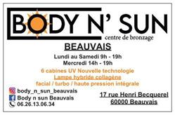 BODY N SUN, Beauvais - Horaires d'ouverture