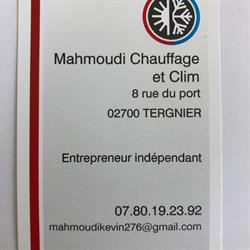 Mahmoudi Chauffage et Clim, Tergnier - Horaires d'ouverture