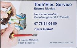 Tech'Elec Service, Songeons - Horaires d'ouverture