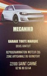 Mecaniko, Saint-Carné - Horaires d'ouverture