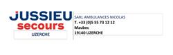 Ambulances Nicolas - Jussieu Secours, Uzerche - Horaires d'ouverture