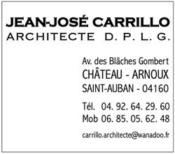 Carrillo Jean-José architecte, Château-Arnoux-Saint-Auban - Horaires d'ouverture