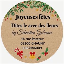 Dites le avec les Fleurs BY Sébastien Gobeaux - Chauny, - Horaires d'ouverture
