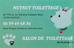 Nut Nut Toilettage, Ruffec - Horaires d'ouverture