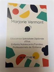 Marjorie Vermont Educatrice Spécialisée, Saint-Marcel-lès-Sauzet - Horaires d'ouverture