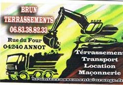 Brun Robert Terrassement, Annot - Horaires d'ouverture