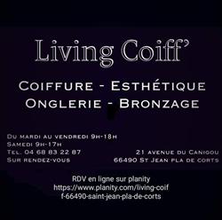 LIVING COIFF', Saint-Jean-Pla-de-Corts - Horaires d'ouverture