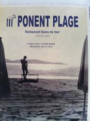 Le Ponent Plage, La Croix-Valmer - Horaires d'ouverture