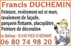 Entreprise Duchemin, Vieu-d'Izenave - Horaires d'ouverture