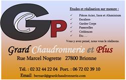 Grard Chaudronnerie Et Plus, Brionne - Horaires d'ouverture