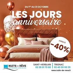 Nuits de Rêve Saint-Nazaire - Trignac - Lits - Matelas - Sommiers - Horaires d'ouverture