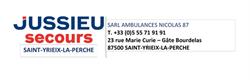 Ambulances Nicolas 87, Saint-Yrieix-la-Perche - Horaires d'ouverture