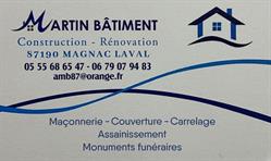 Entreprise Martin SARL, Magnac-Laval - Horaires d'ouverture