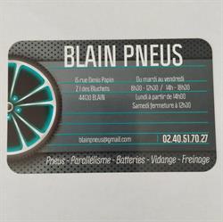 Blain Pneus, - Horaires d'ouverture