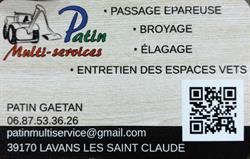 PATIN MULTI SERVICES, Lavans-lès-Saint-Claude - Horaires d'ouverture
