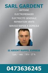 Gardent Elec Service Sarl, Effiat - Horaires d'ouverture