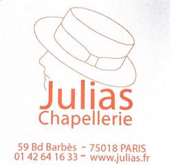Chapellerie Julias, Paris - Horaires d'ouverture