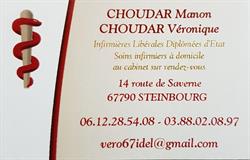 Cabinet Infirmier Choudar Véronique et Manon, Steinbourg - Horaires d'ouverture