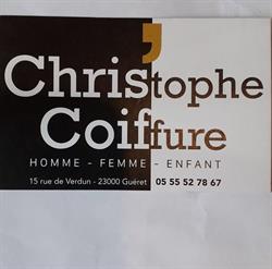 Chris'tophe coif'fure, Guéret - Horaires d'ouverture