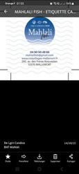 Mahlali Fish Coquillages Mallemort, - Horaires d'ouverture