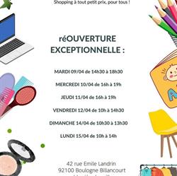 Beauty Pop-Up, Boulogne-Billancourt - Horaires d'ouverture