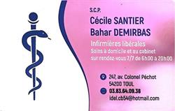 SCP d’Infirmières Santier Demirbas, Toul - Horaires d'ouverture