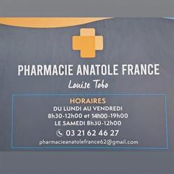 Pharmacie Anatole France, Bruay-la-Buissière - Horaires d'ouverture