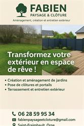 Fabien Paysage et clôture, Saint-Fraimbault - Horaires d'ouverture