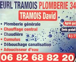 Tramois Plomberie 34, Cournonterral - Horaires d'ouverture