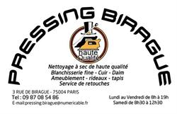 Pressing Birague, Paris - Horaires d'ouverture