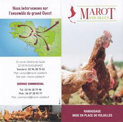 Marot Volailles SAS, Plouguenast - Horaires d'ouverture