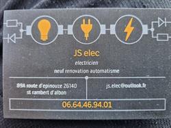 Js elec, Saint-Rambert-d'Albon - Horaires d'ouverture