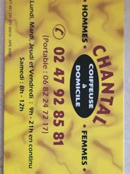 CHANTAL VOTRE COIFFEUSE A DOMICILE, Manthelan - Horaires d'ouverture