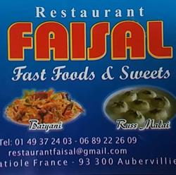 Restaurant Faisal, Aubervilliers - Horaires d'ouverture