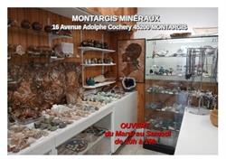 Montargis Mineraux, - Horaires d'ouverture
