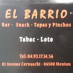 El Barrio, Menton - Horaires d'ouverture