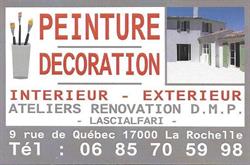 Ateliers Peinture Rénovation DMP, La Rochelle - Horaires d'ouverture