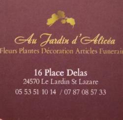 Le Jardin d'Alicea - Le Lardin-Saint, Le Lardin-Saint-Lazare - Horaires d'ouverture