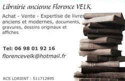 Librairie Ancienne Florence Velk Lorient, - Horaires d'ouverture