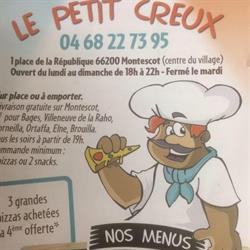 Le Petit Creux, Montescot - Horaires d'ouverture