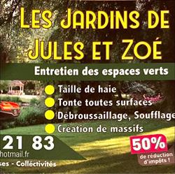 Les Jardins De Jules Et Zoe - Port-de, Port-de-Piles - Horaires d'ouverture